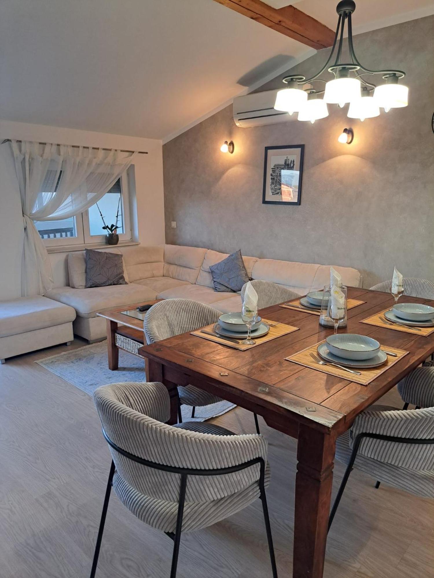 Apartman Lucia Posedarje Kültér fotó