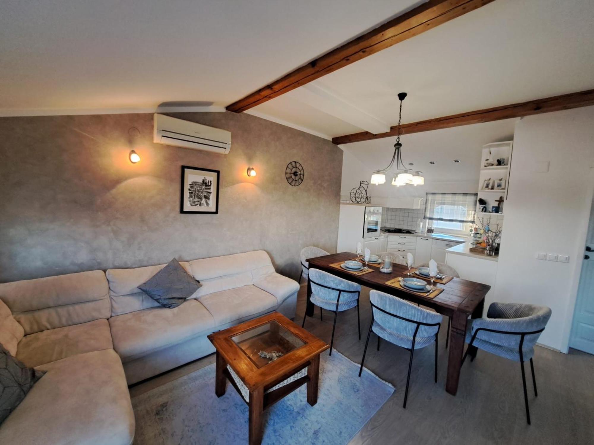 Apartman Lucia Posedarje Kültér fotó